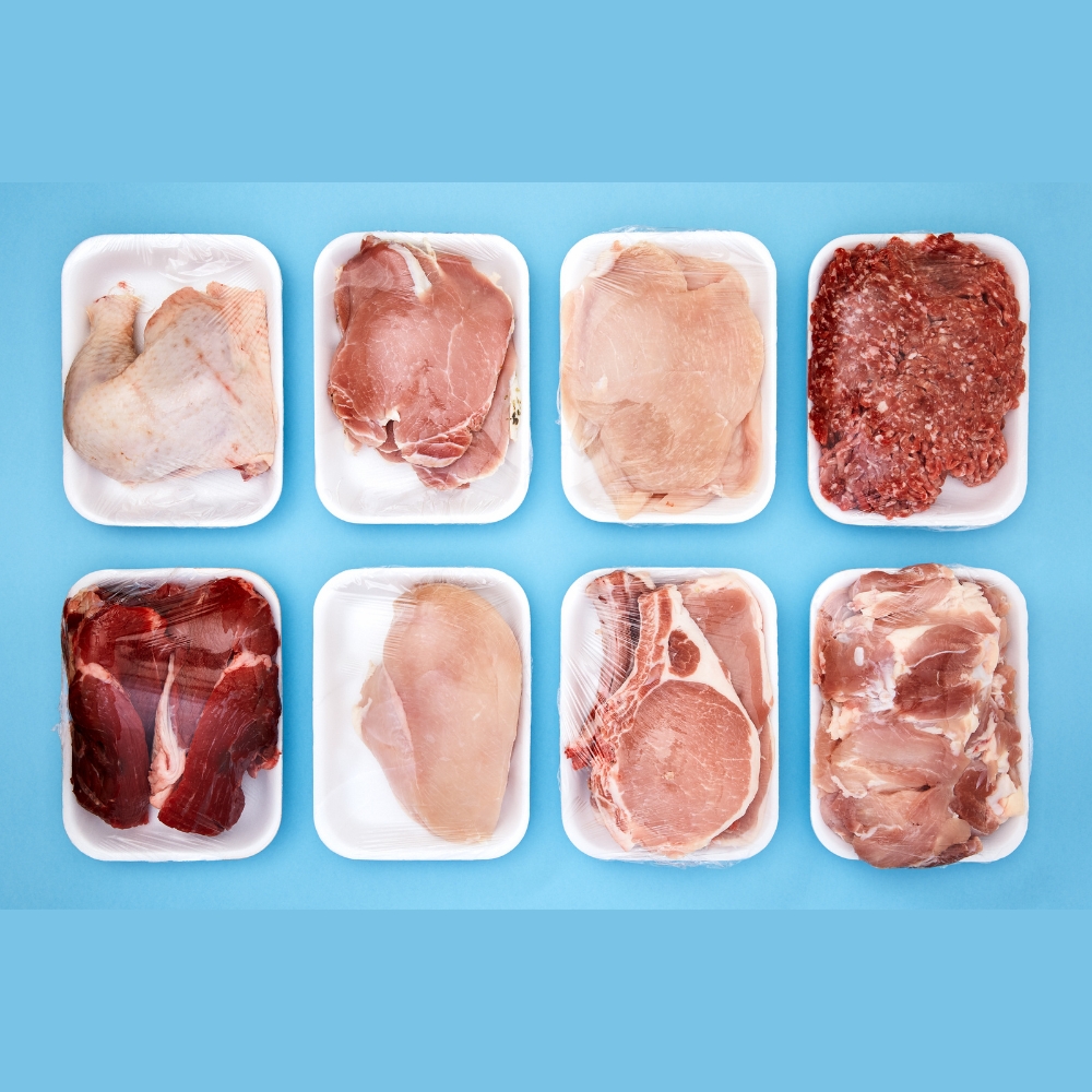 Fresh chilled beef cuts (vacuum pack)