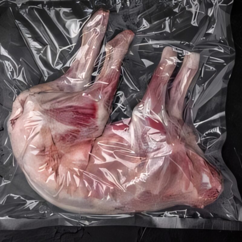 Fresh chilled mutton carcass